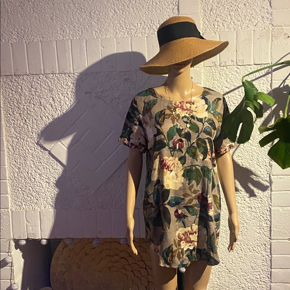 Floral Print Women's Dress